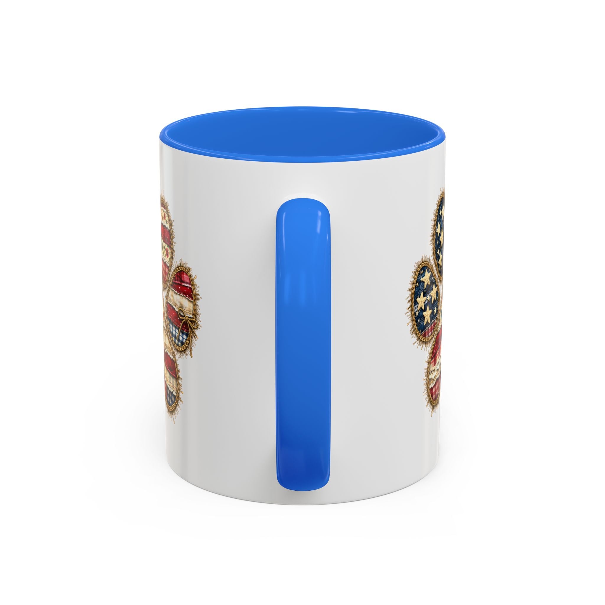 American Flag Paw Print mug | Patriotic Dog Paw Coffee Cup