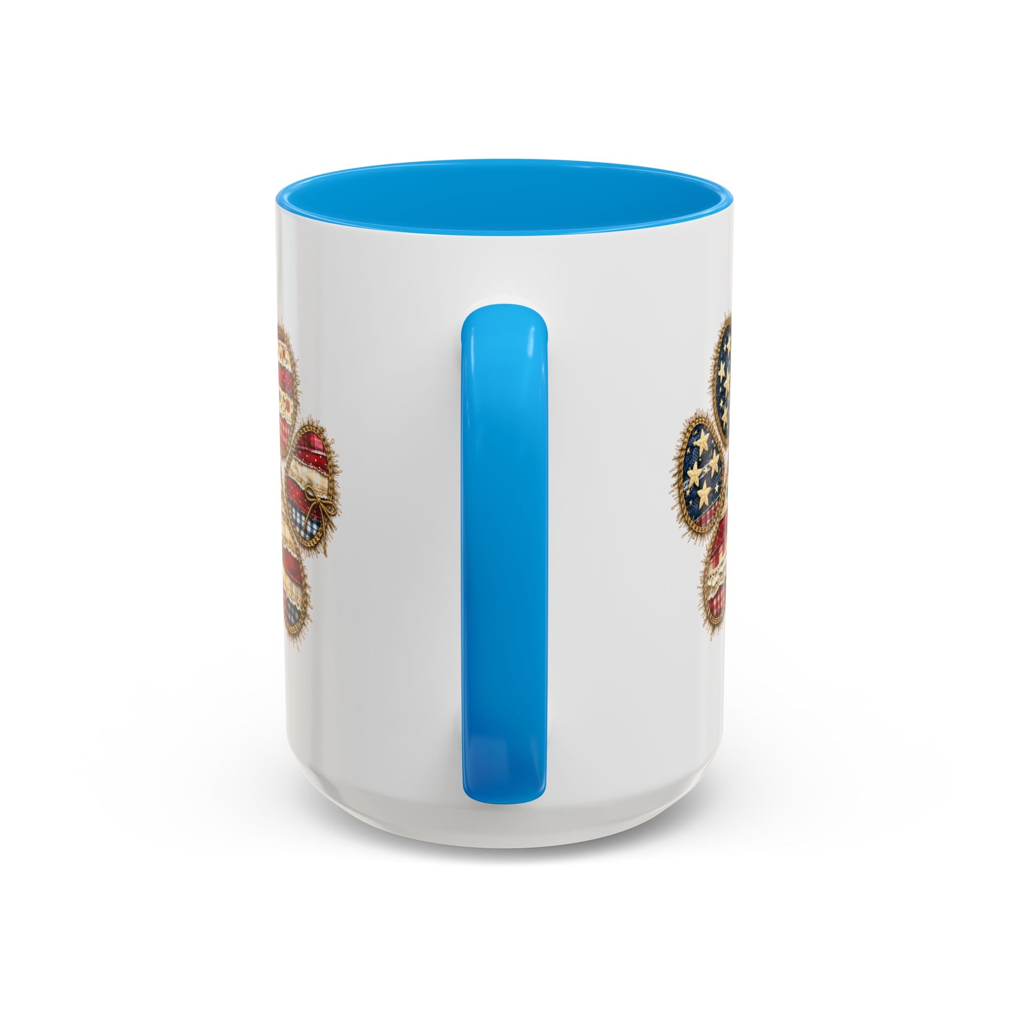 American Flag Paw Print mug | Patriotic Dog Paw Coffee Cup