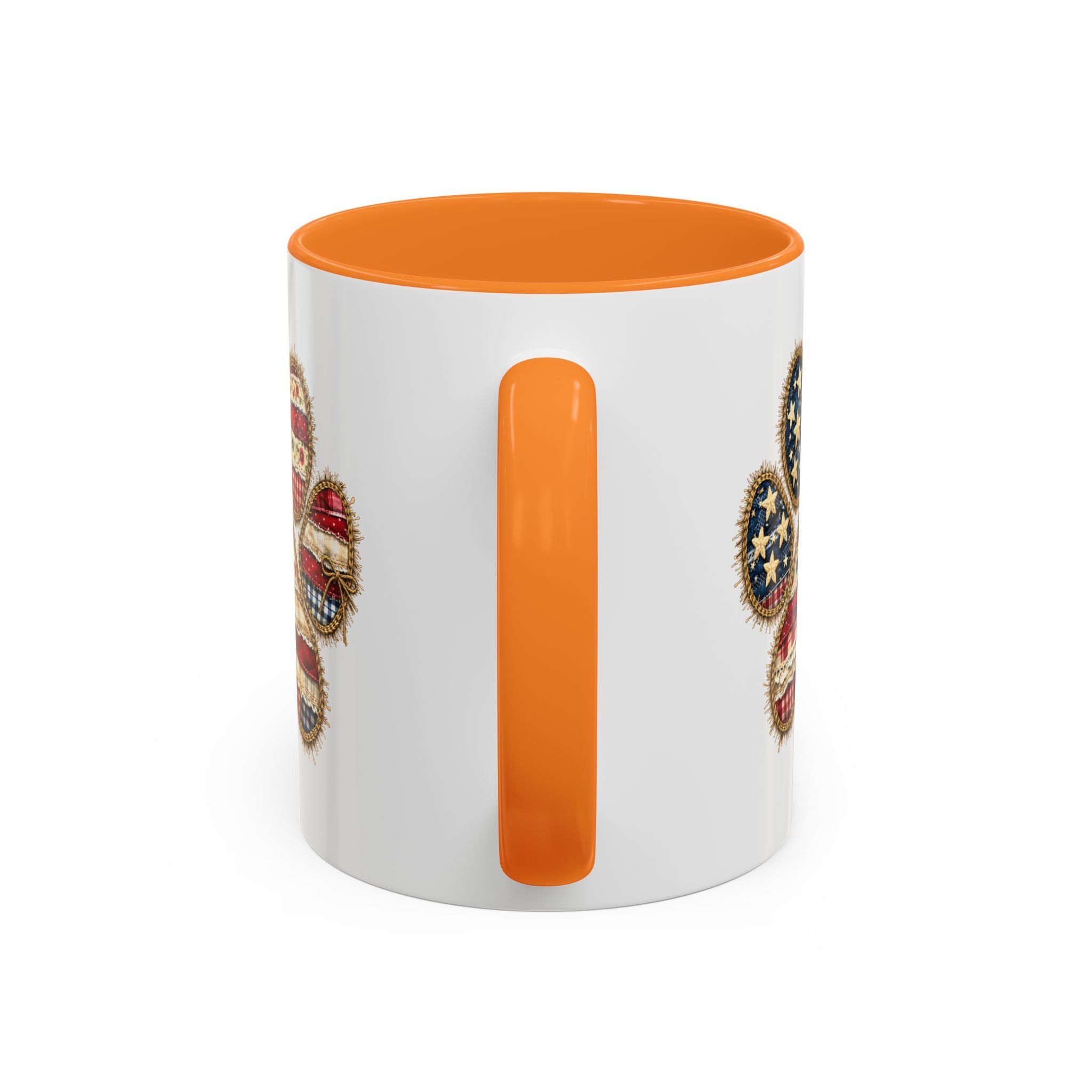 American Flag Paw Print mug | Patriotic Dog Paw Coffee Cup