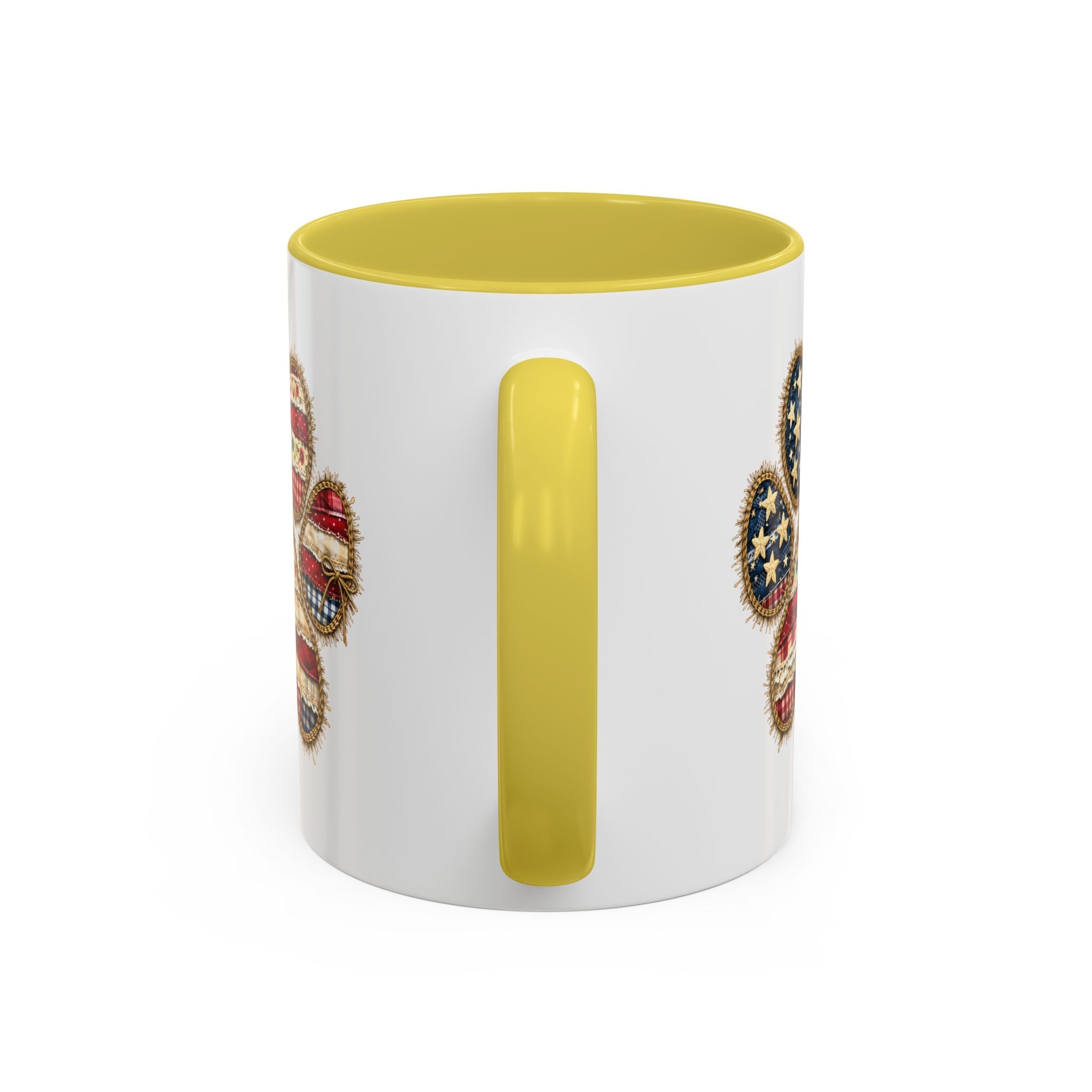 American Flag Paw Print mug | Patriotic Dog Paw Coffee Cup