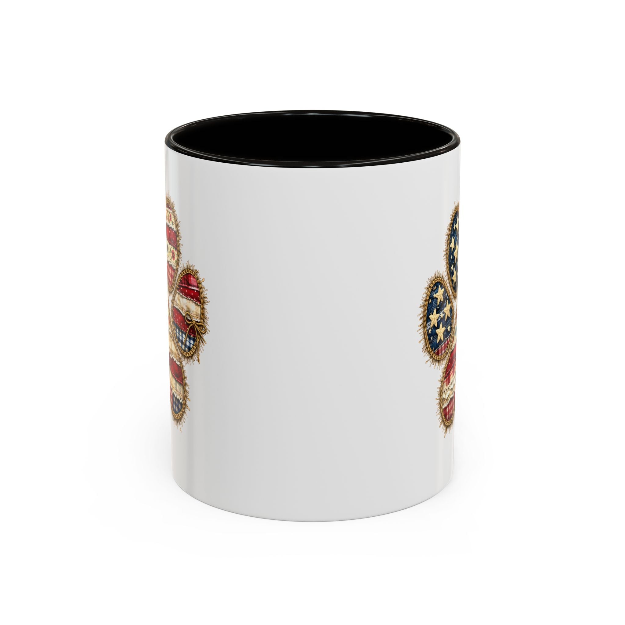 American Flag Paw Print mug | Patriotic Dog Paw Coffee Cup