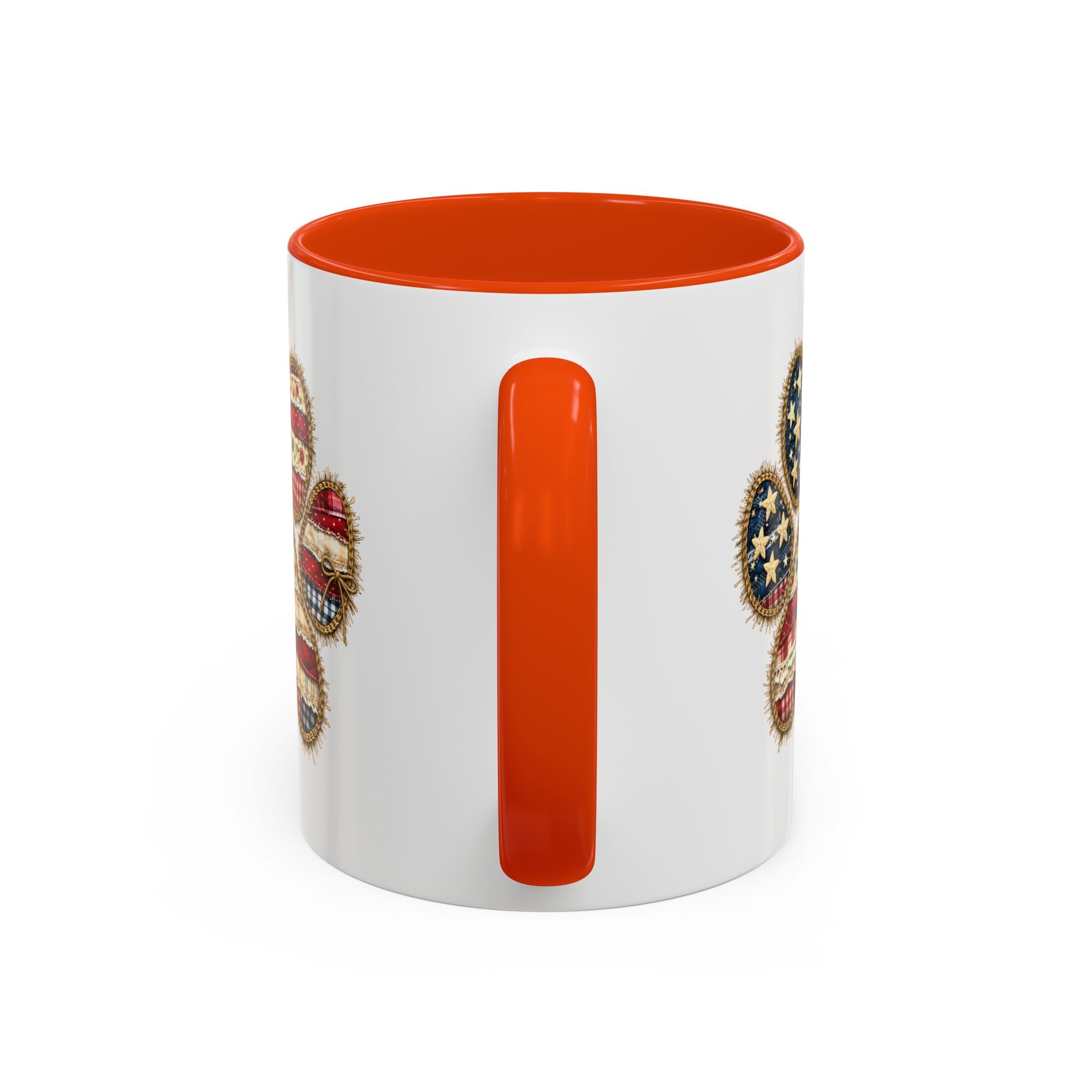 American Flag Paw Print mug | Patriotic Dog Paw Coffee Cup