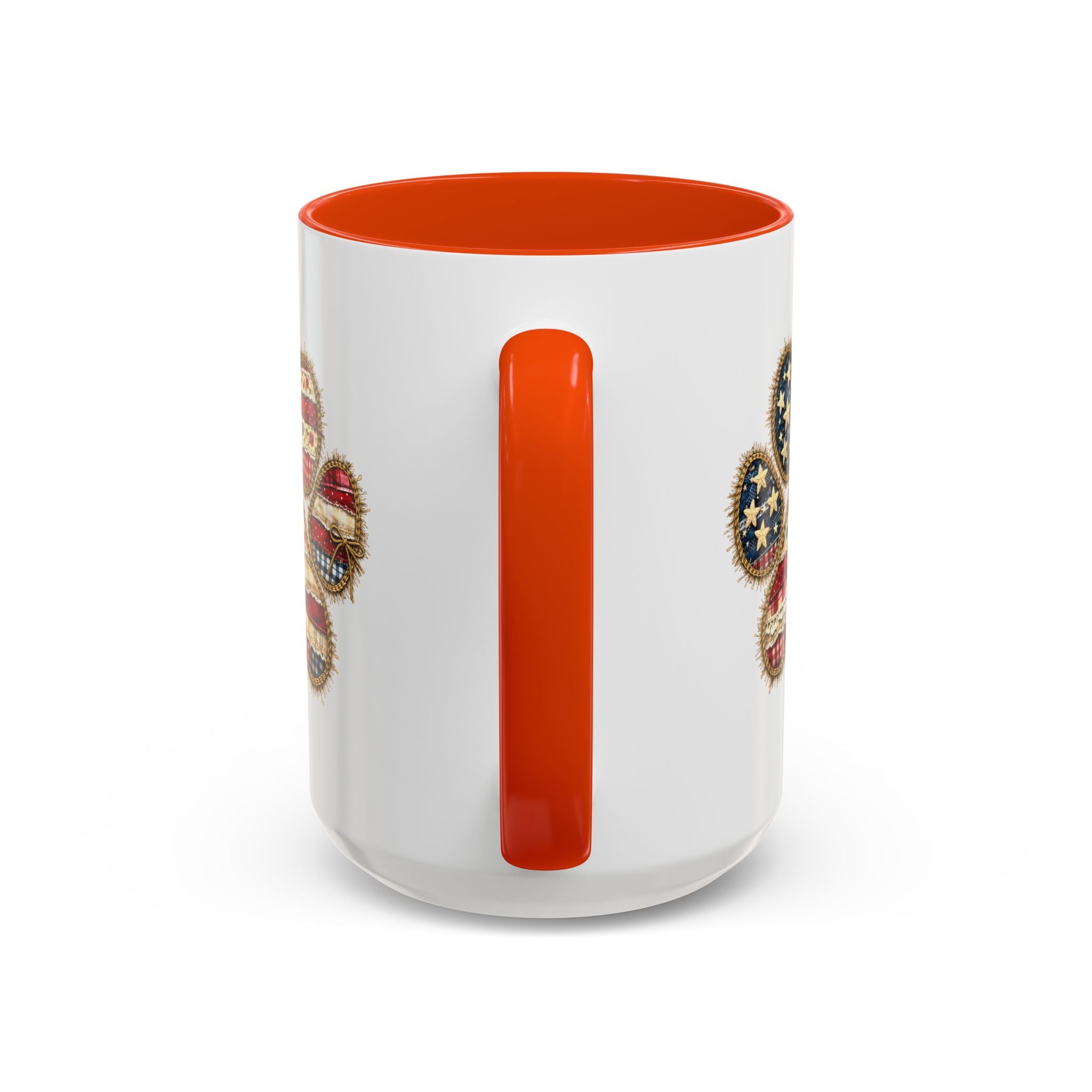 American Flag Paw Print mug | Patriotic Dog Paw Coffee Cup
