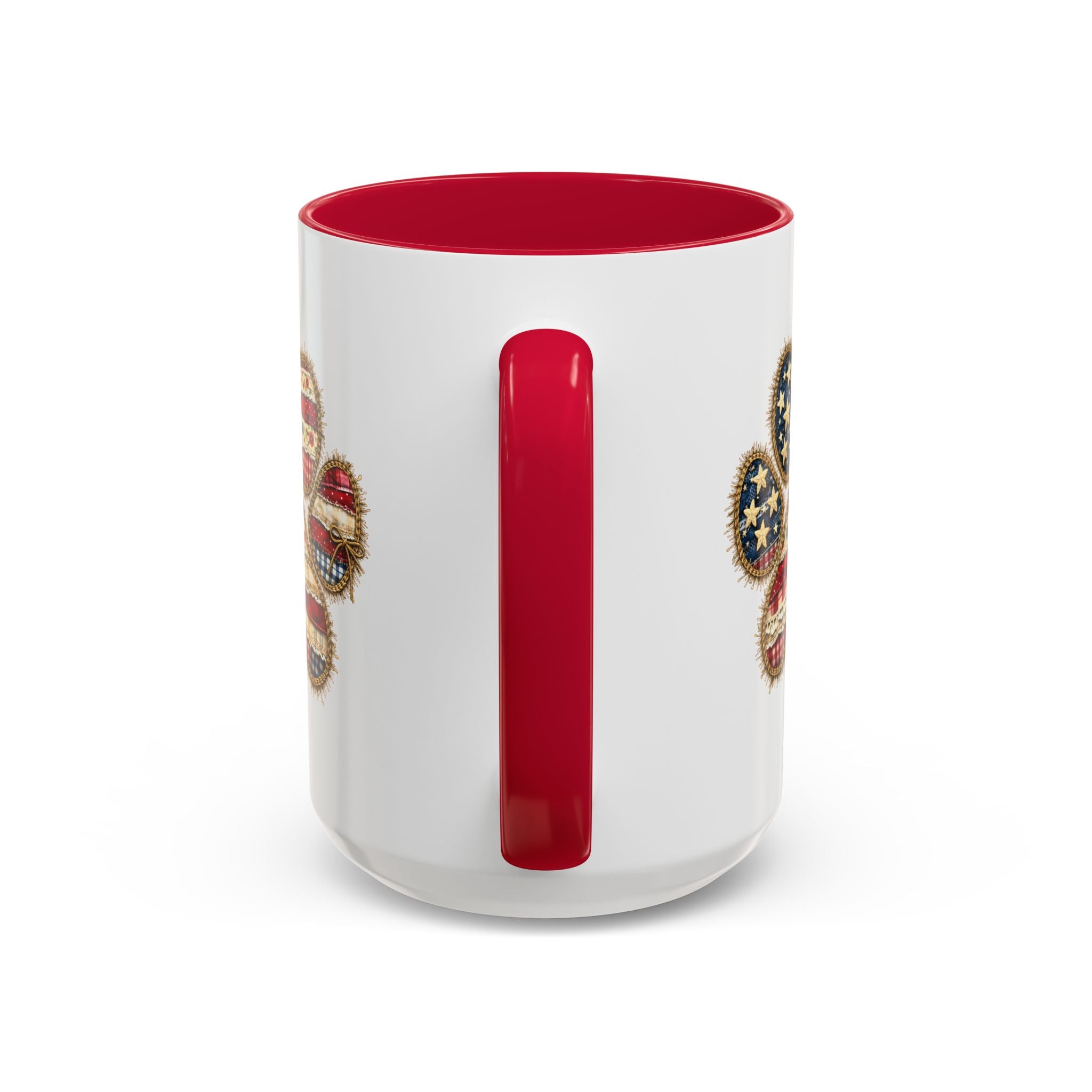 American Flag Paw Print mug | Patriotic Dog Paw Coffee Cup
