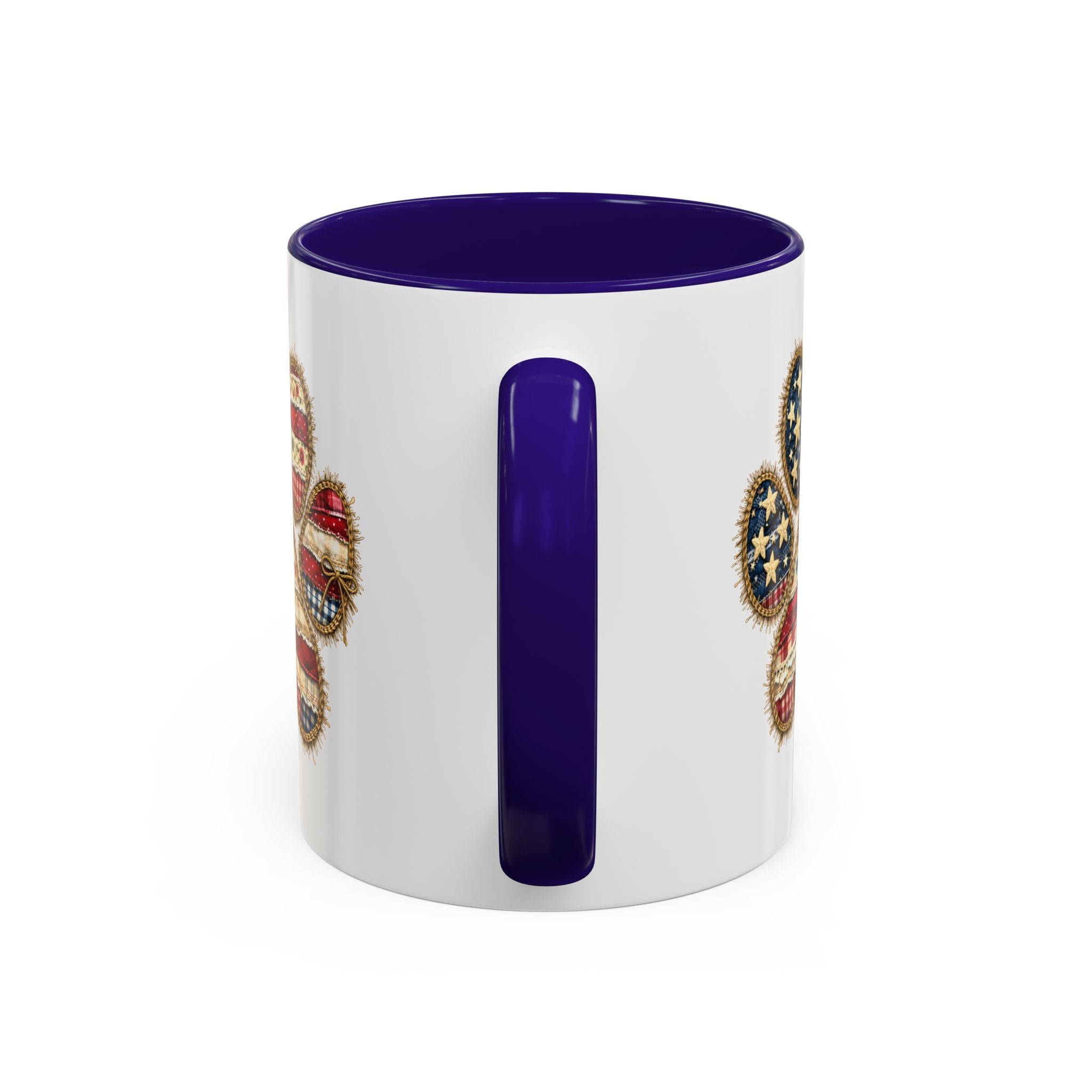 American Flag Paw Print mug | Patriotic Dog Paw Coffee Cup
