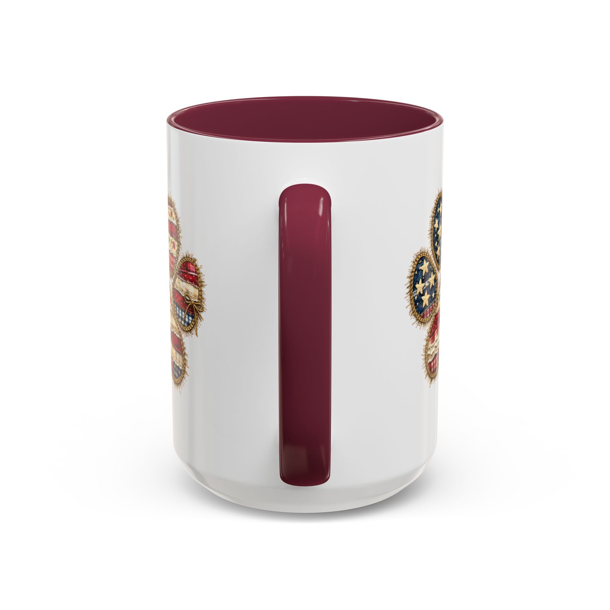 American Flag Paw Print mug | Patriotic Dog Paw Coffee Cup