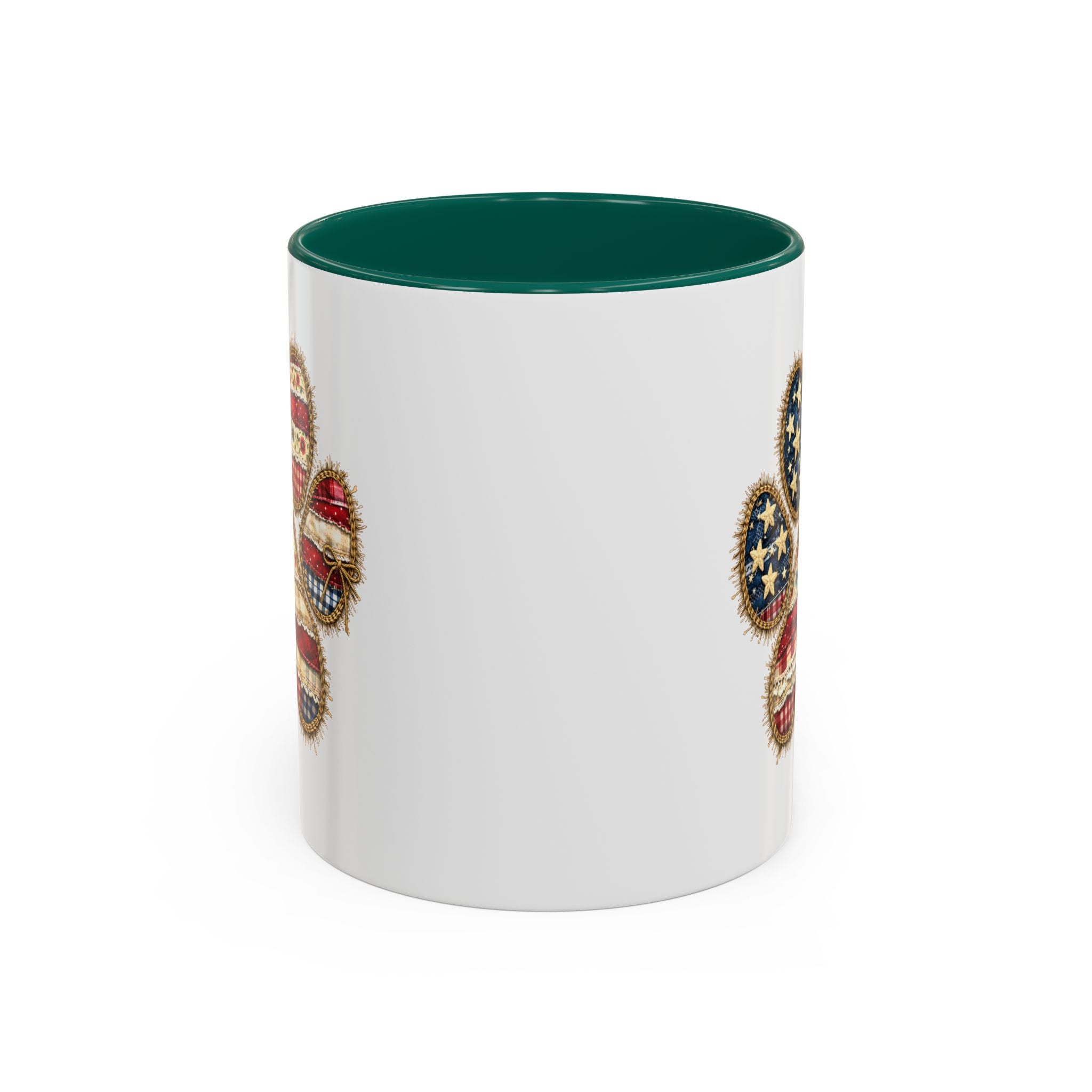 American Flag Paw Print mug | Patriotic Dog Paw Coffee Cup