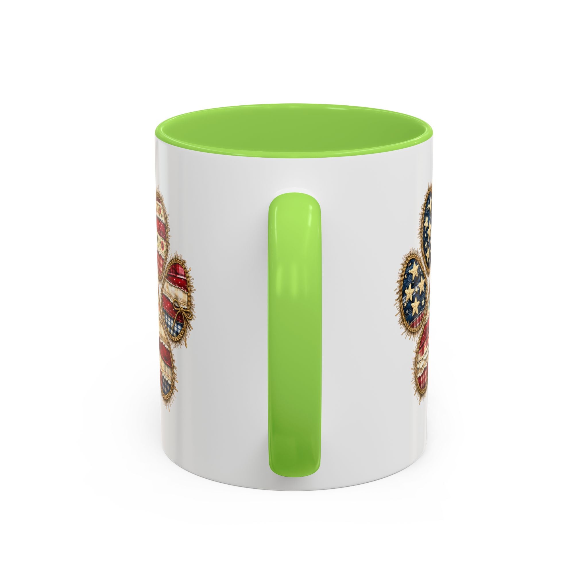 American Flag Paw Print mug | Patriotic Dog Paw Coffee Cup