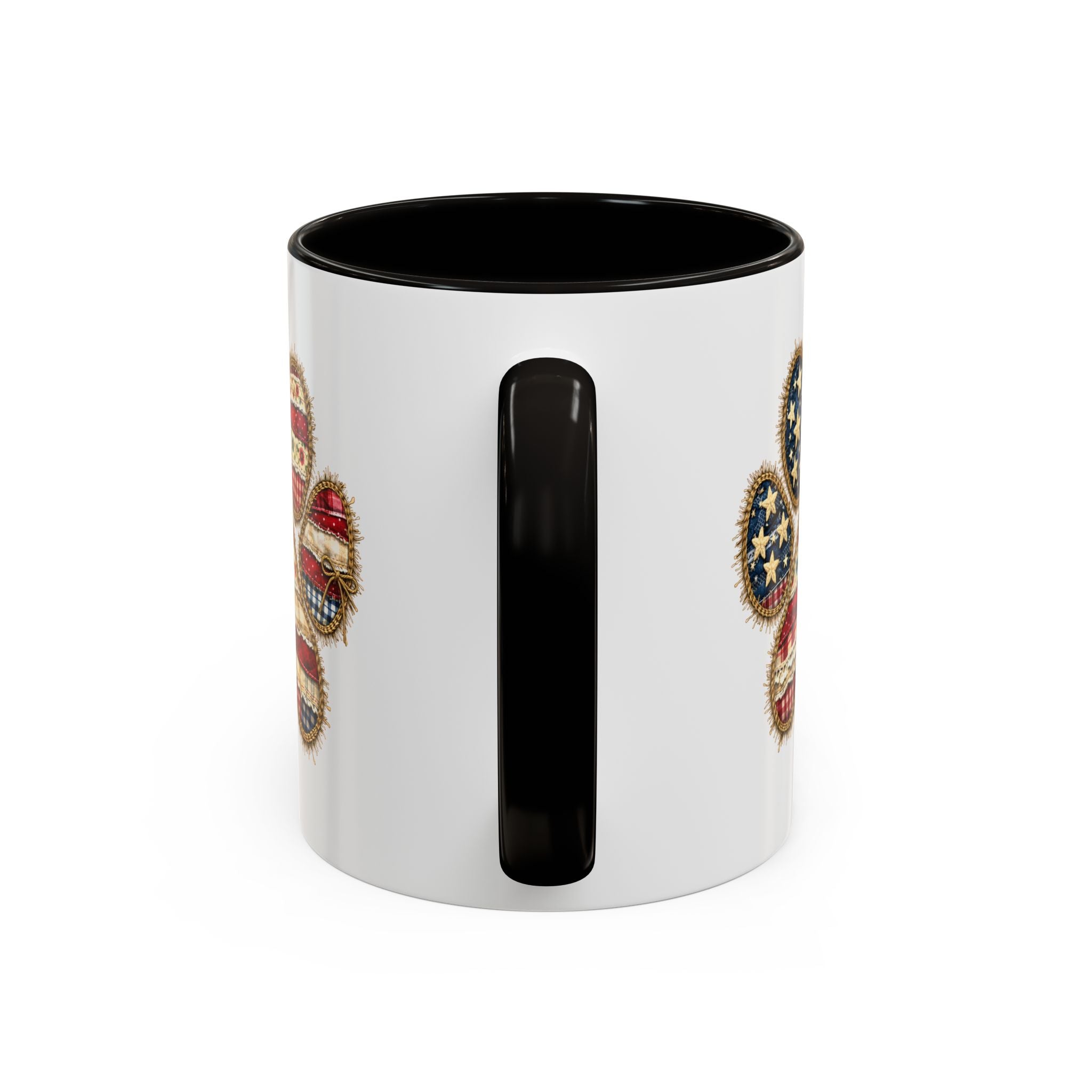 American Flag Paw Print mug | Patriotic Dog Paw Coffee Cup