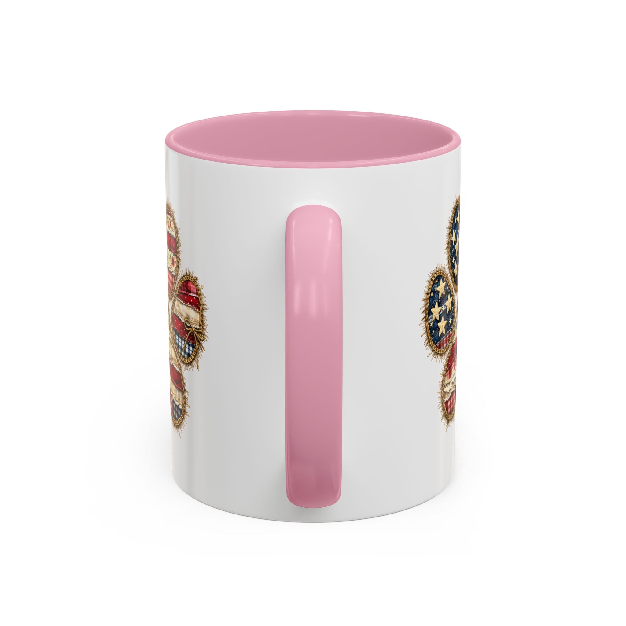 American Flag Paw Print mug | Patriotic Dog Paw Coffee Cup