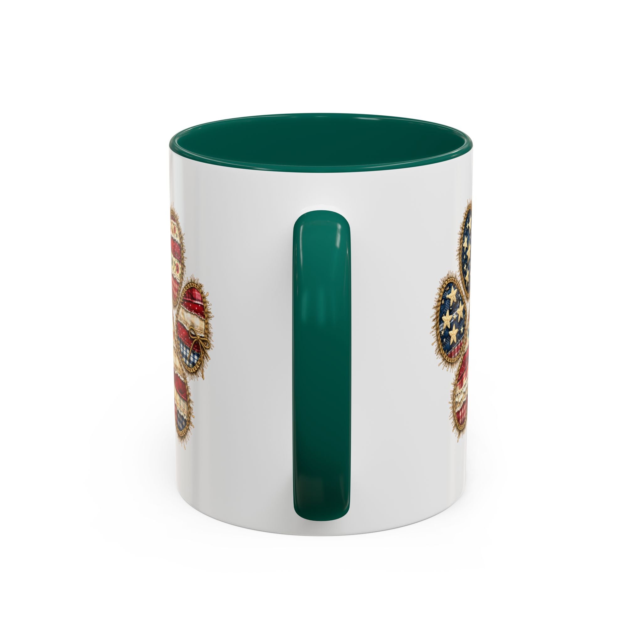 American Flag Paw Print mug | Patriotic Dog Paw Coffee Cup