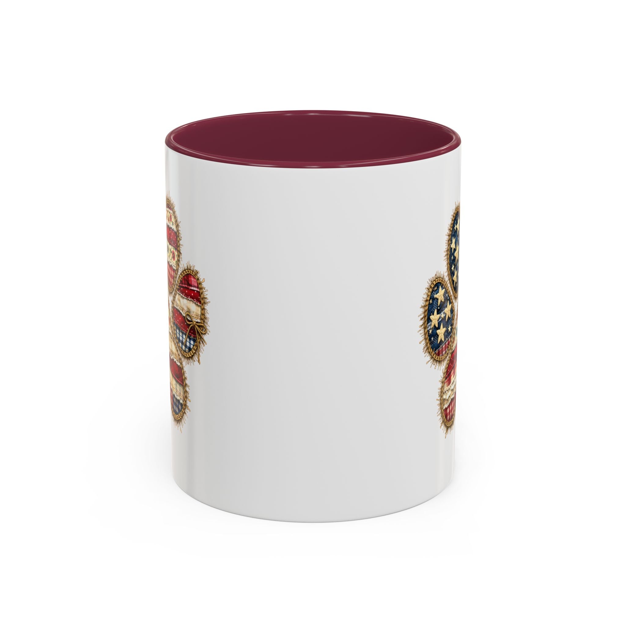 American Flag Paw Print mug | Patriotic Dog Paw Coffee Cup