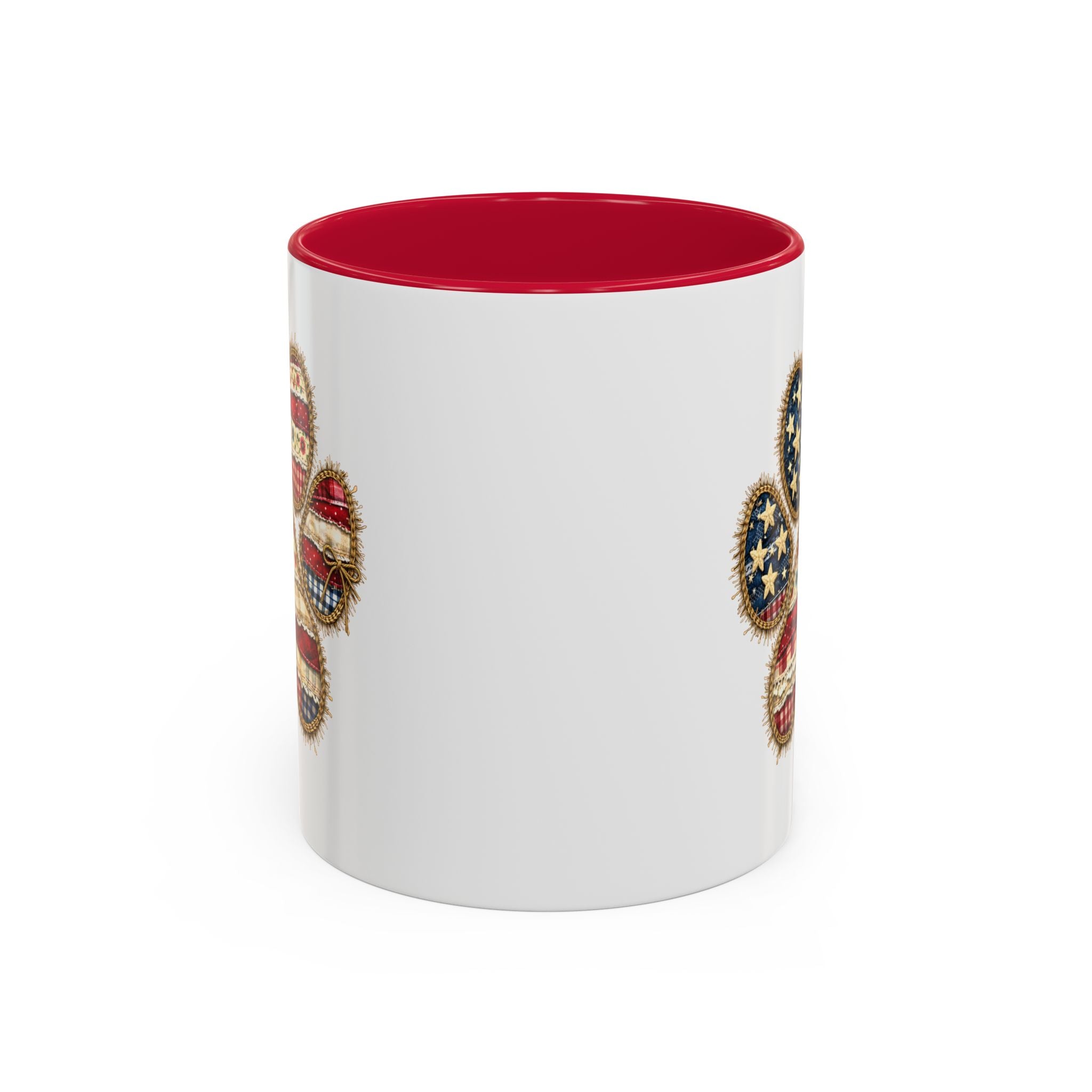 American Flag Paw Print mug | Patriotic Dog Paw Coffee Cup