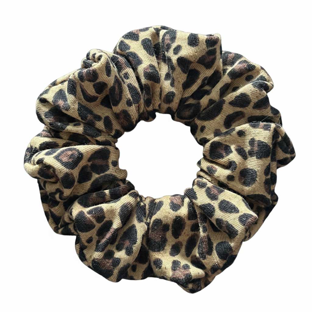 Leopard Scrunchie