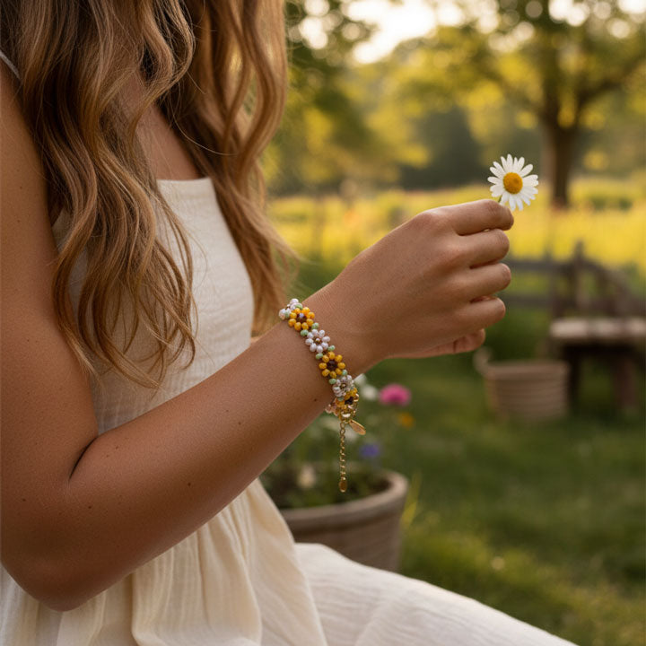 Sun Flower Bracelet